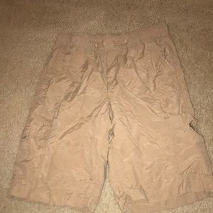boys tan shorts.